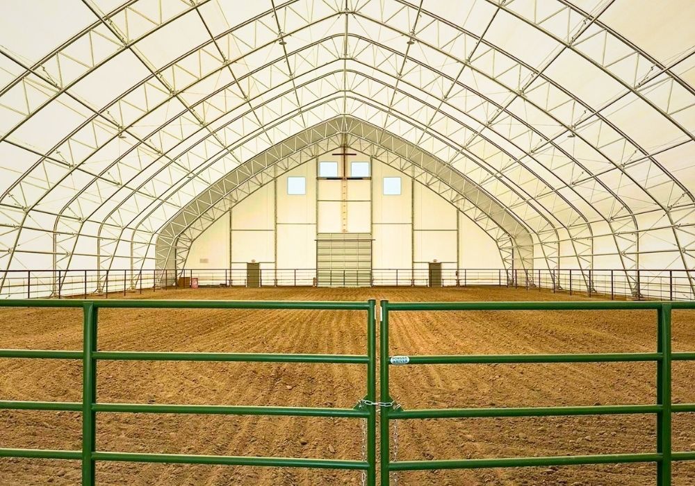 Fabric Covered Riding Arenas Powell, Wyoming
