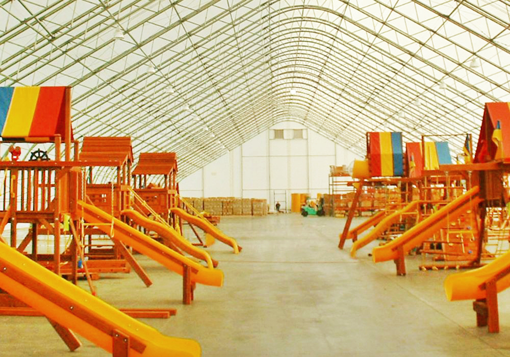 Rainbow Play Systems Fabric Covered Buildings South Dakota