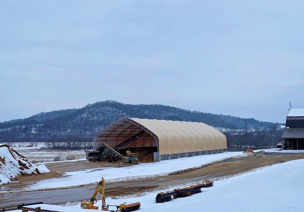 Richland County, Wisconsin Salt Storage Dome