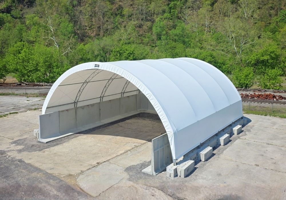 Richlands, Virginia Dome Salt Shed