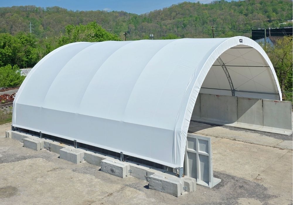 Richlands, Virginia Dome Salt Shed