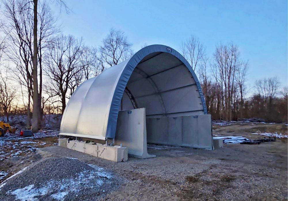 Risingsun, Ohio Salt Storage Dome