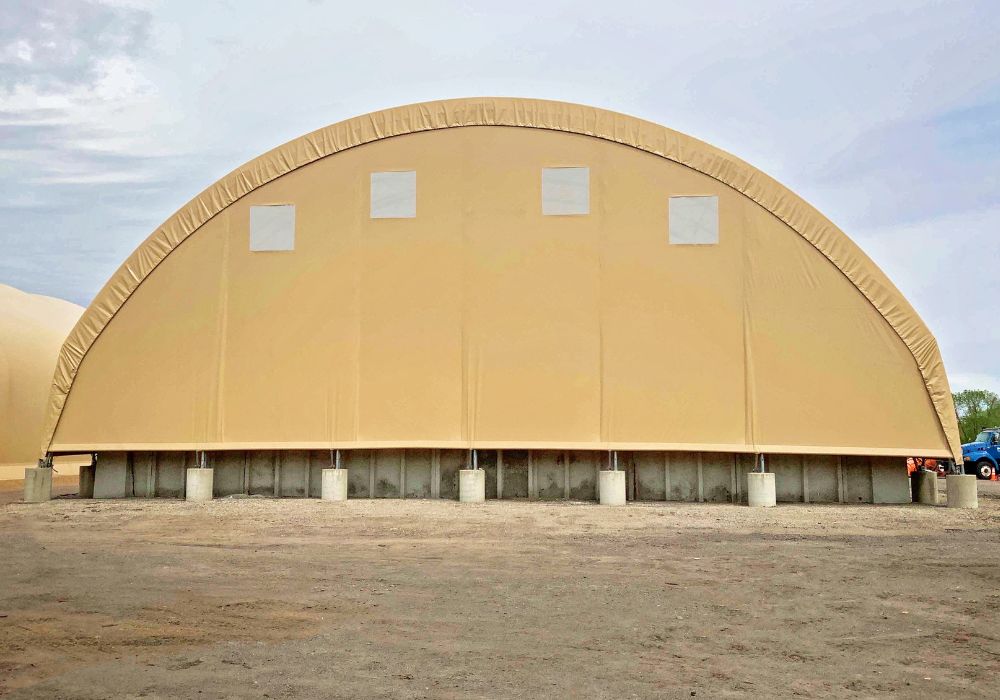 Shakopee, Minnesota Coverall Buildings Replacement Fabric