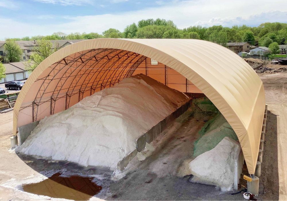 Shakopee, Minnesota Coverall Buildings Replacement Fabric