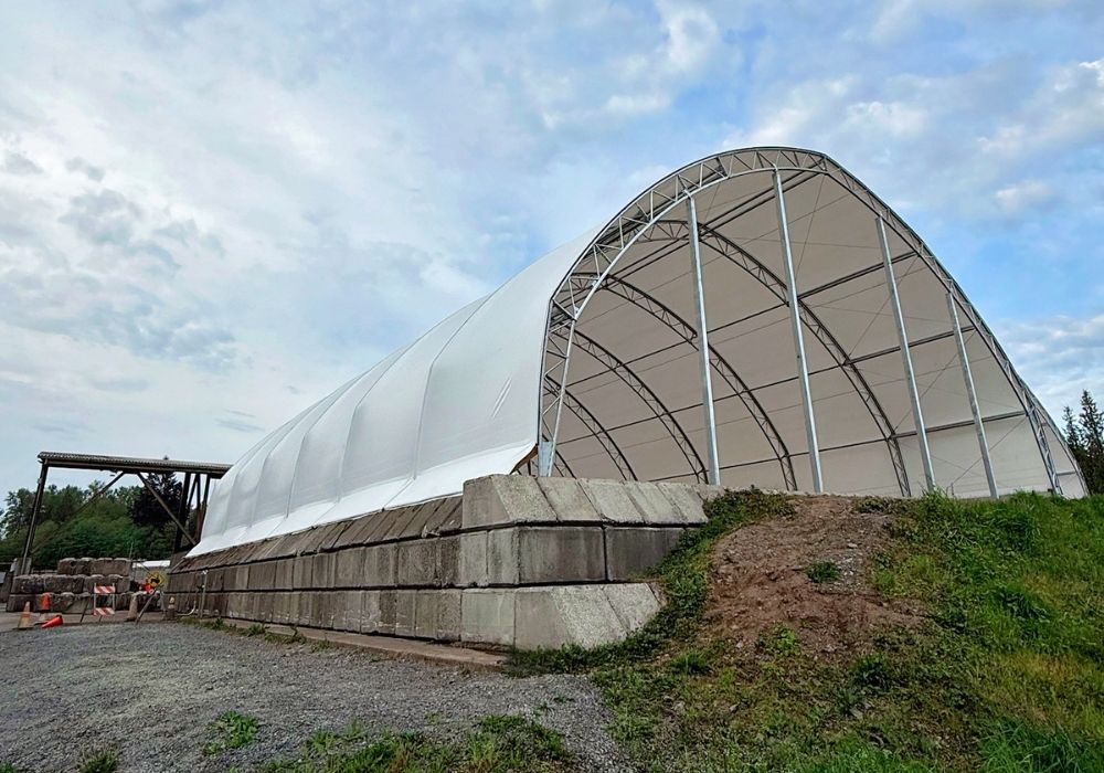 Snohomish, Washington Salt Storage Dome Waste Recycling Facility