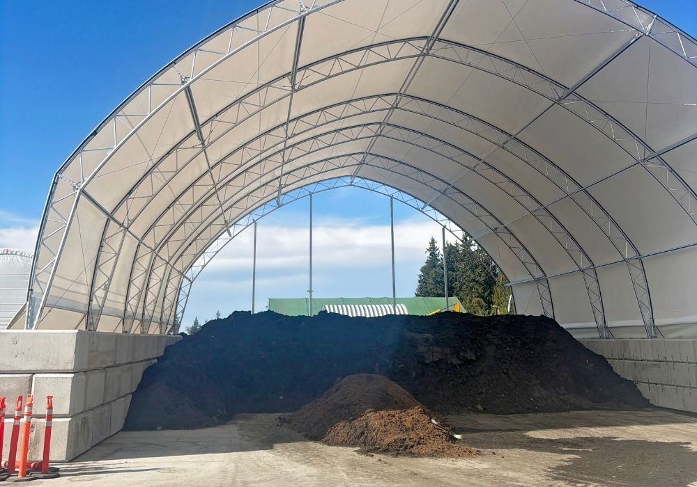 Snohomish, Washington Salt Storage Dome Waste Recycling Facility