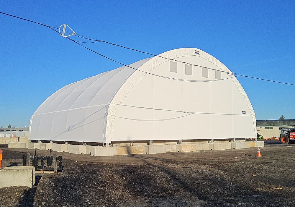 Spokane, Washington Salt Storage Building
