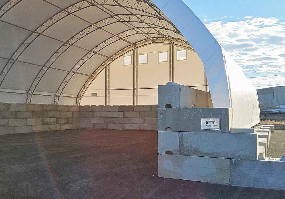 Spokane, Washington Salt Storage Building