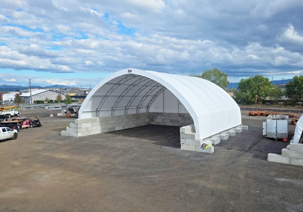 Spokane, Washington Municipal Salt Storage Dome