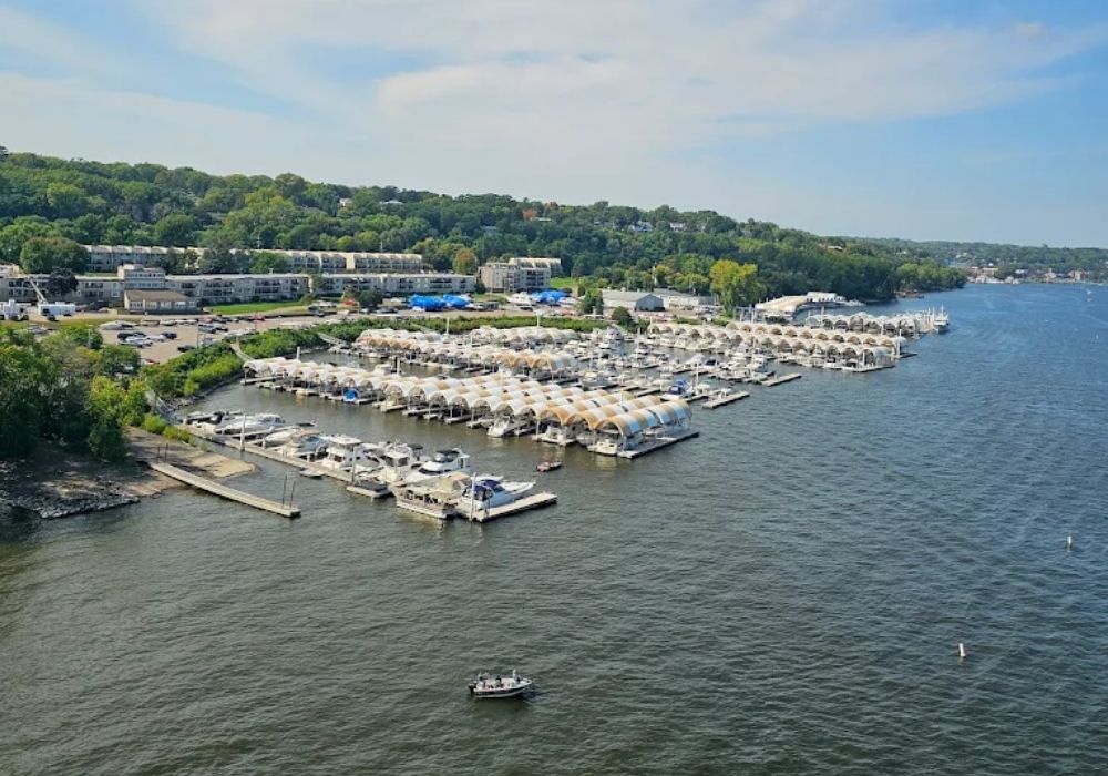 Stillwater, Minnesota Marina Boat Storage Cover Replacements
