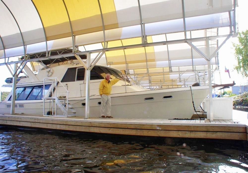 Stillwater, Minnesota Marina Boat Storage Cover Replacements