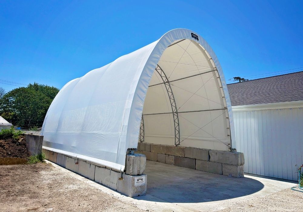 Tipton, Indiana Dome Salt Shed