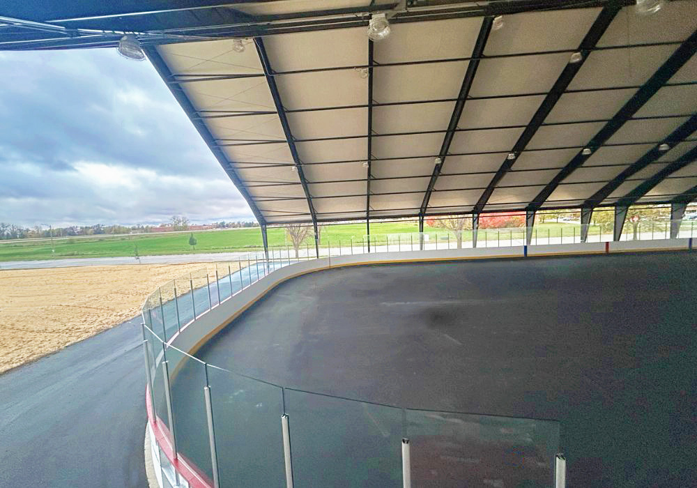 Willmar, Minnesota Outdoor Covered Ice Rink