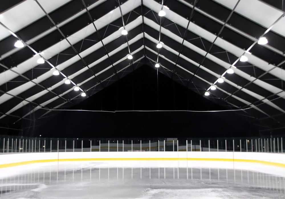 Willmar, Minnesota Outdoor Covered Ice Rink