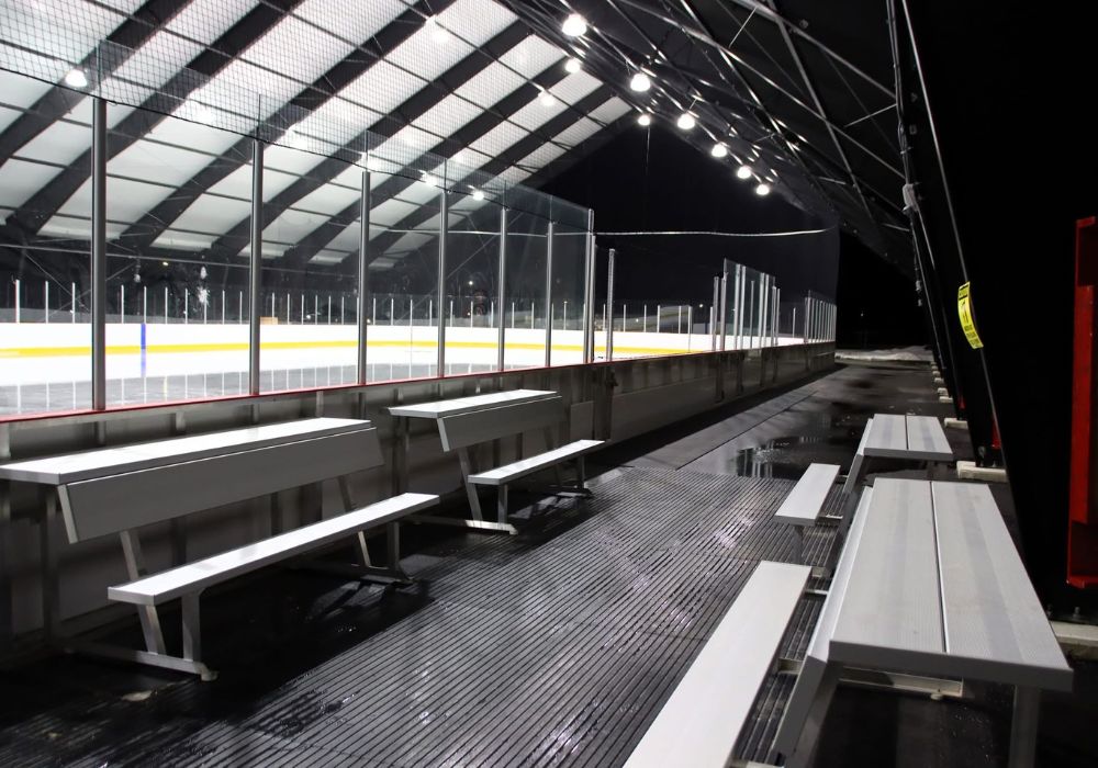 Willmar, Minnesota Outdoor Covered Ice Rink