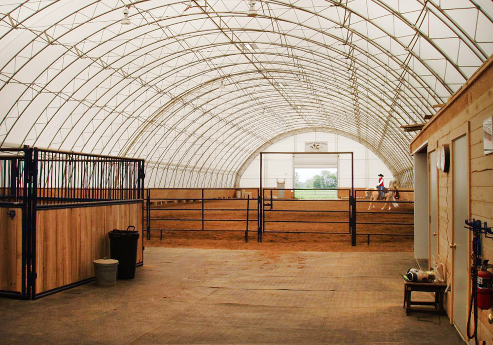 Horse Arena & Equestrian Barns GC Fabric Building Division