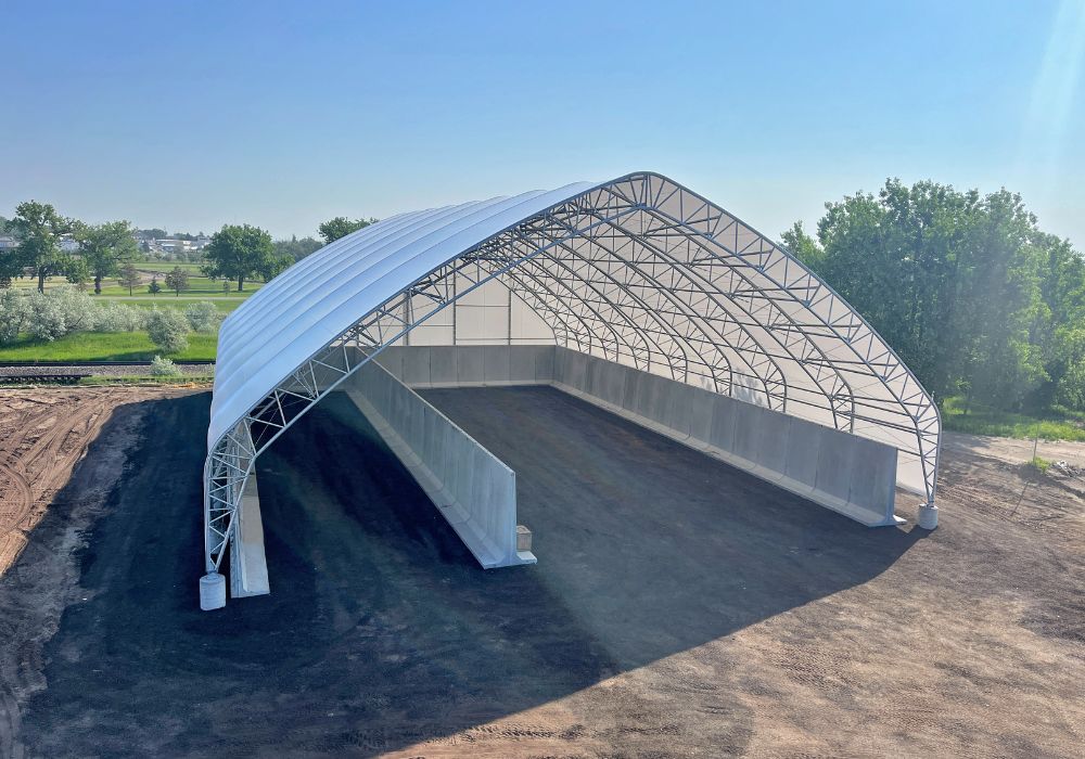  Sand Storage, Salt Storage Dome, Salt Storage Building, Road Salt Storage Shed