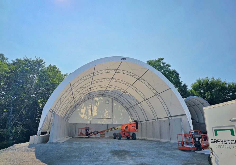  Sand Storage, Salt Storage Dome, Salt Storage Building, Road Salt Storage Shed
