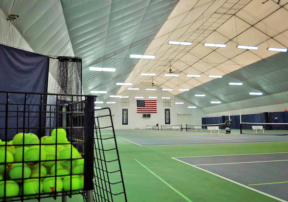 Fabric Covered Pickleball Courts
