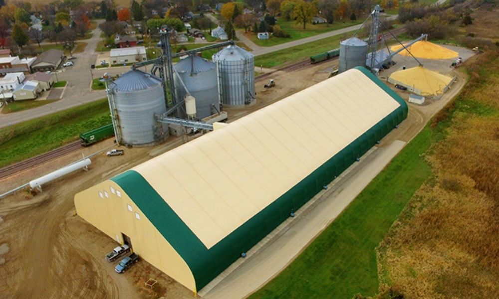 flat grain storage building massachusetts
