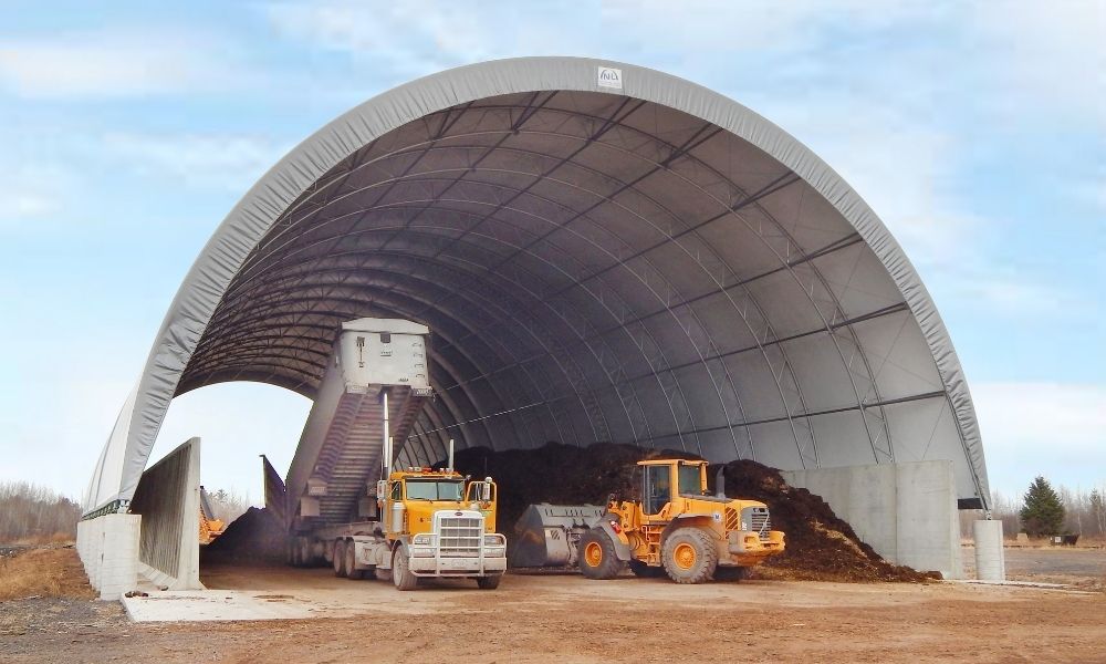 wood pellet bulk storage bins north dakota