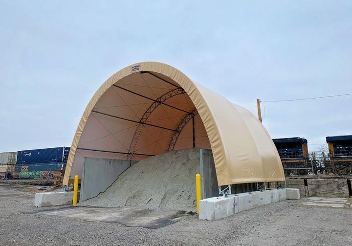 Garrett, Indiana Salt Storage Shed Garrett, Indiana Salt Storage Shed
