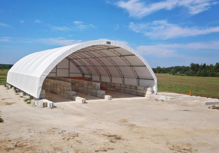 Hanover, Virginia Fabric Covered Dry Fertilizer Storage Hanover, Virginia Fabric Covered Dry Fertilizer Storage