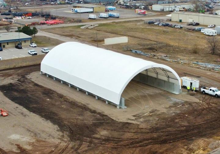 Lawton, Oklahoma Salt Storage Shed Lawton, Oklahoma Salt Storage Shed