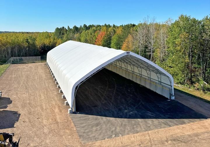 Phillips, Wisconsin Salt Storage Shed Phillips, Wisconsin Salt Storage Shed