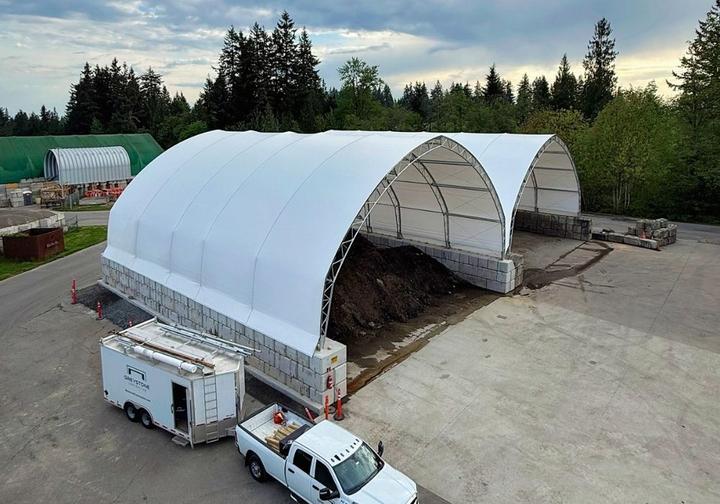 Snohomish, Washington Salt Storage Dome Waste Recycling Facility Snohomish, Washington Salt Storage Dome Waste Recycling Facility