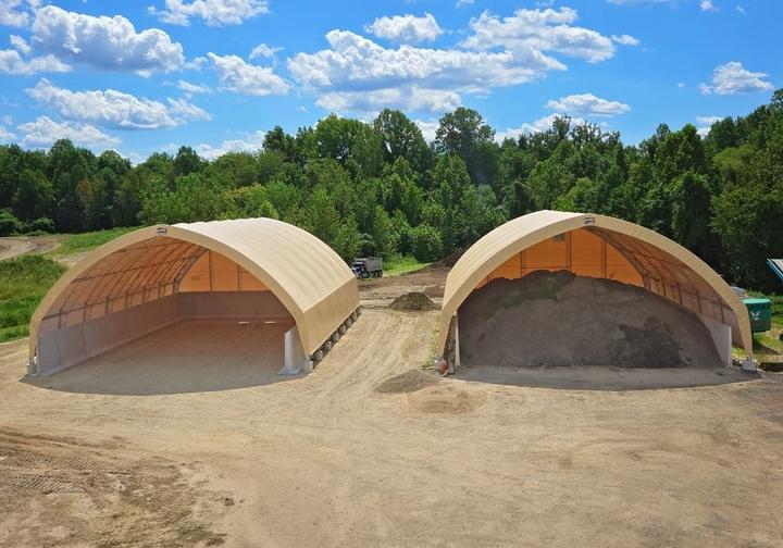 Upper Marlboro, Maryland Fabric Dirt Storage Building Upper Marlboro, Maryland Fabric Dirt Storage Building