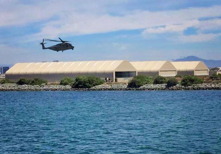 San Diego, California Fabric Military Hangar San Diego, California Fabric Military Hangar