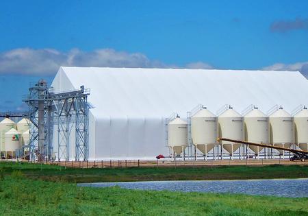 Dry Bulk Fertilizer Storage Bins, Warehousing & Construction