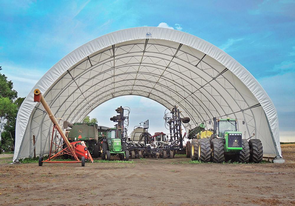 Hoop Storage Buildings | GC Fabric Building Division