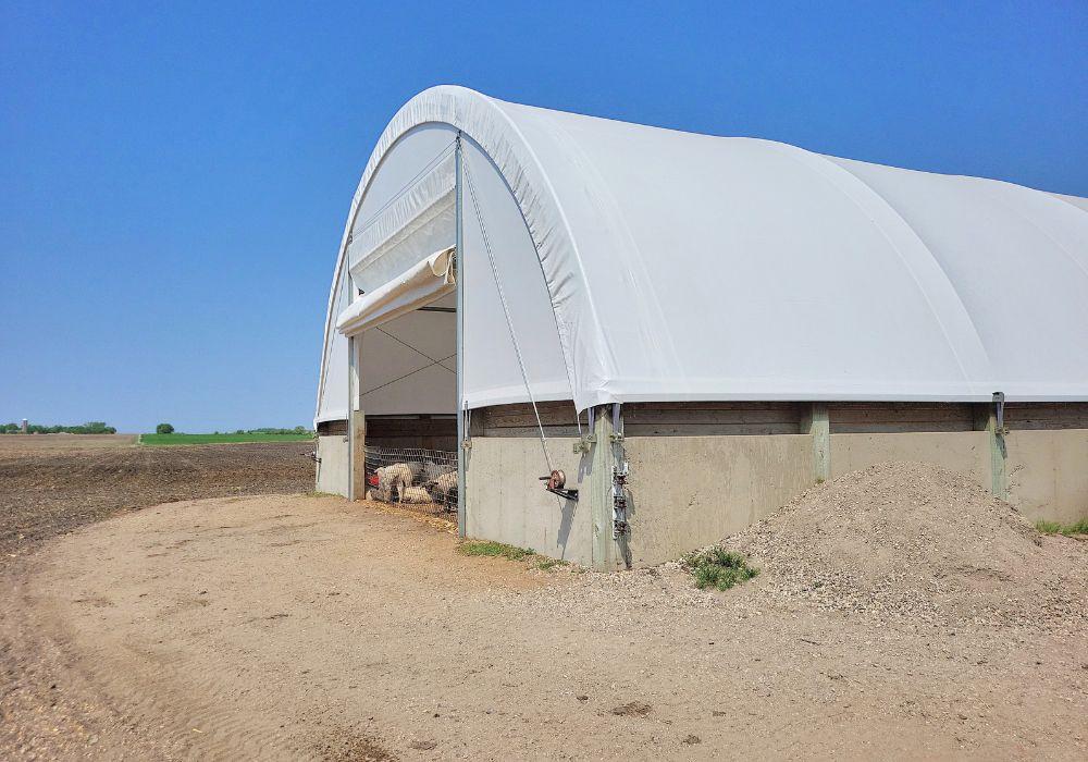 Tarp Structures How to Build a Tarp Shed | GC Fabric Building Division